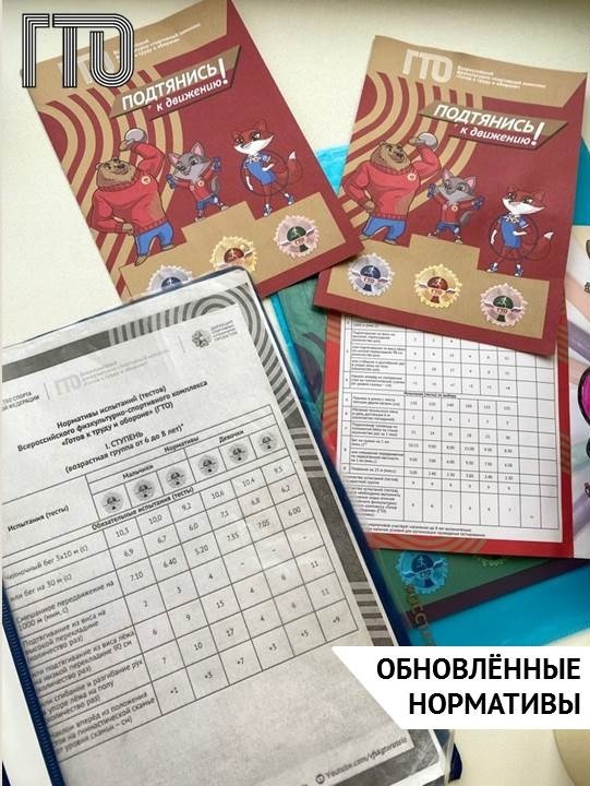 Обновленные нормативы ГТО
